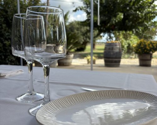 mesa preparada